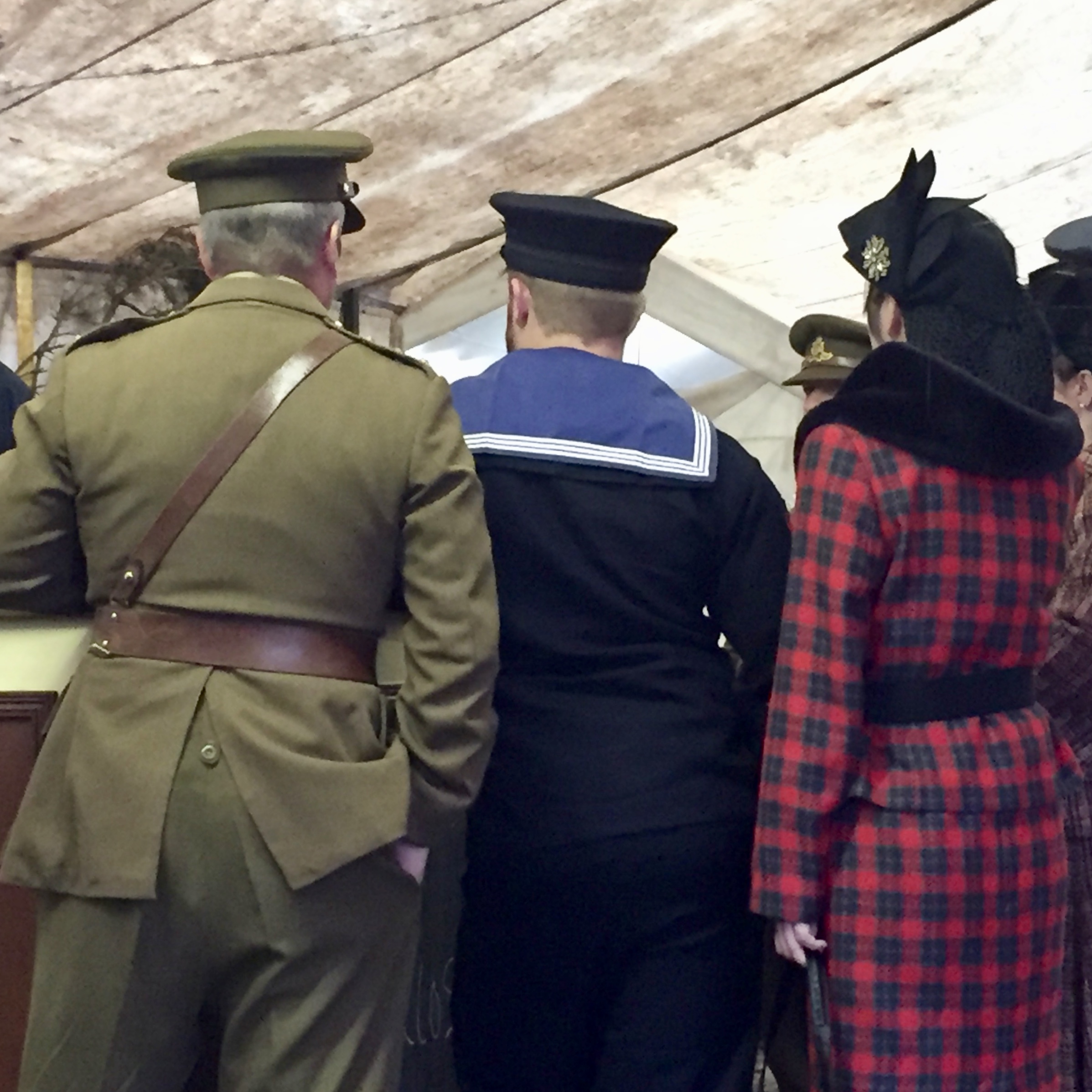 Levisham Station 1940s Wartime Bar